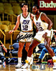 John Stockton Autographed 8x10 Photo Utah Jazz With Karl Malone Beckett BAS Witness Stock #224394