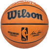 John Stockton Autographed Official Game Ball Genuine Leather Basketball Utah Jazz Beckett BAS Witness Stock #224368