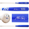 Marcus Semien Autographed Blue & White Marucci Player Model Baseball Bat Texas Rangers Beckett BAS Witness Stock #224399