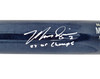 Marcus Semien Autographed Navy & Grey Marucci Player Model Baseball Bat Texas Rangers "23 WS Champs" Beckett BAS Witness Stock #224401