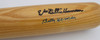 Billy Herman Autographed Louisville Slugger Bat Boston Red Sox, Los Angeles Dodgers Beckett BAS QR #BM00452