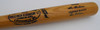 Lou Boudreau Autographed Louisville Slugger Bat Chicago Cubs Beckett BAS QR #BM00464