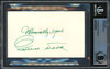 Lawrence Welk Autographed 3x5 Index Card Musician "Musically Yours" Beckett BAS #16545938