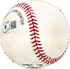 Bill Swift Autographed Official NL Baseball San Francisco Giants Beckett BAS QR #BL93552