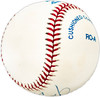 Joe Bitker Autographed Official AL Baseball Texas Rangers SKU #225447