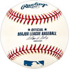 Jeff Zimmerman Autographed Official MLB Baseball Texas Rangers SKU #225528