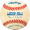 Dee Brown Autographed Official AL Baseball Kansas City Royals, Oakland A's SKU #225612