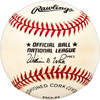 Bobby Bragan Autographed Official NL Baseball Brooklyn Dodgers SKU #225523