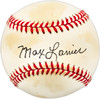 Max Lanier Autographed Official NL Baseball St. Louis Cardinals, San Francisco Giants SKU #225587