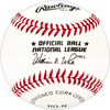 Frenchy Bordagaray Autographed Official NL Baseball Brooklyn Dodgers SKU #225610