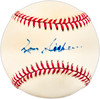 Norm Siebern Autographed Official AL Baseball Boston Red Sox SKU #225651