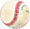 Garland Kiser Autographed Official AL Baseball Cleveland Indians SKU #225792