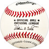 Al Gionfriddo Autographed Official NL Baseball Brooklyn Dodgers SKU #225754