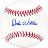 Dale Willis Autographed Official MLB Baseball KC A's SKU #225568