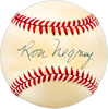 Ron Negray Autographed Official NL Baseball Brooklyn Dodgers SKU #225672