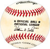 Ron Negray Autographed Official NL Baseball Brooklyn Dodgers SKU #225672