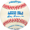 Dyar Miller Autographed Official AL Baseball New York Mets, Baltimore Orioles Beckett BAS QR #BL93612