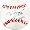 Kosuke Fukudome Autographed Official MLB Baseball Chicago Cubs Beckett BAS QR #BL93580