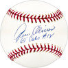 Gene Oliver Autographed Official MLB Baseball Chicago Cubs "69 Cubs #12" Beckett BAS QR #BL93647