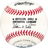Lou Brock Autographed Official NL Baseball St. Louis Cardinals Beckett BAS QR #BL93471