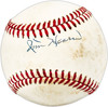 Jim Hearn Autographed Official NL Baseball St. Louis Cardinals, San Francisco Giants Beckett BAS QR #BL93638