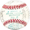 1981 Minnesota Twins Team Autographed Official Spalding MLB Baseball With 23 Signatures SKU #225432 1981 Minnesota Twins Team Autographed Official Spalding MLB Baseball With 23 Signatures SKU #225432