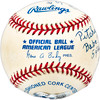 Paul Hopkins Autographed Official AL Baseball Washington Senators "Pitched Babe Ruth's 59th HR 9/29/27" Beckett BAS QR #BL93623