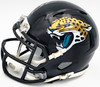 Travis Etienne Autographed Jacksonville Jaguars Black Speed Mini Helmet Beckett BAS Witness Stock #225128