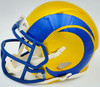 SALE!! Aaron Donald Autographed Los Angeles Rams Flash Yellow Speed Mini Helmet Beckett BAS Witness Stock #224831
