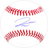 James Wood Autographed Official MLB Baseball Washington Nationals Beckett BAS Witness Stock #225836