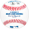 James Wood Autographed Official MLB Baseball Washington Nationals Beckett BAS Witness Stock #225836