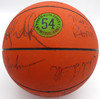 1981-82 Seattle Super Sonics Autographed Basketball With 16 Signatures Including Lenny Wilkens, Fred Brown & Jack Sitkma Beckett BAS #AC98521