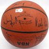 1992-93 Seattle Super Sonics Autographed Basketball With 13 Signatures Including Gary Payton & Shawn Kemp Beckett BAS #AC85178