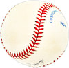 Duke Sims Autographed Official AL Baseball Cleveland Indians SKU #226094