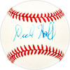 Dick Hall Autographed Official AL Baseball Baltimore Orioles, Philadelphia Phillies SKU #226189