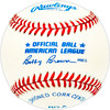 Dick Hall Autographed Official AL Baseball Baltimore Orioles, Philadelphia Phillies SKU #226189