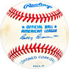 Les Mueller Autographed Official AL Baseball Detroit Tigers SKU #226027