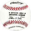 Razor Shines Autographed Official NL Baseball Montreal Expos SKU #226118