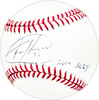 Felix Hernandez Autographed Official MLB Baseball Seattle Mariners "2010 AL CY" PSA/DNA #4A59716