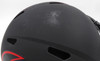 Nico Collins Autographed Eclipse Black Full Size Replica Helmet Houston Texans (Scratches) Beckett BAS QR #1W433069