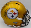 George Pickens Autographed Flash Yellow Full Size Replica Helmet Pittsburgh Steelers JSA #AS64677