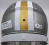 Alvin Kamara Autographed Flash Gold Full Size Replica Helmet New Orleans Saints Beckett BAS QR #1W403133