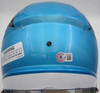 Christian McCaffrey Autographed Flash Blue Full Size Replica Helmet Carolina Panthers Beckett BAS QR #WT48685