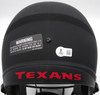 Nico Collins Autographed Eclipse Black Full Size Replica Helmet Houston Texans (Scratches) Beckett BAS QR #1W433083