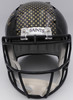 Drew Brees Autographed Alternate Black Full Size Replica Helmet New Orleans Saints (Bubbled Decal) Beckett BAS QR #W717761