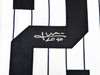 New York Yankees Juan Soto Autographed White Pinstripes Nike Jersey Size L Beckett BAS QR Stock #226401