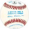 Chet Nichols Autographed Official AL Baseball Boston Red Sox, Cincinnati Reds Beckett BAS QR #BM25140