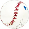 Neil Chrisley Autographed Official MLB Baseball Milwaukee Braves Beckett BAS QR #BM25172