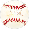 Tim Belcher Autographed Official NL Baseball Los Angeles Dodgers Beckett BAS QR #BM25261