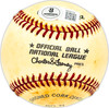 Russ Nixon Autographed Official NL Baseball Boston Red Sox, Cleveland Indians Beckett BAS QR #BM25276